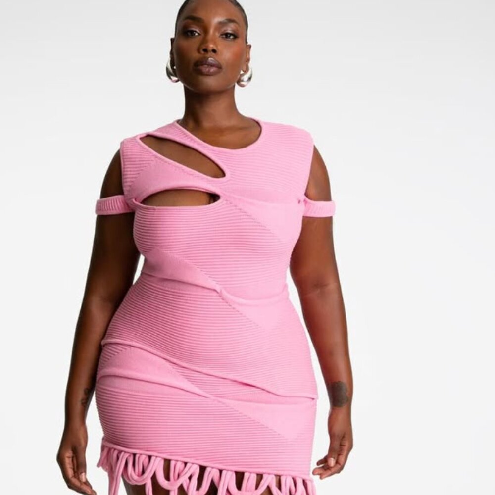Hanifa SACHA Mini Skirt and Matching Top Size L